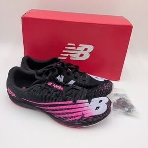 New Balance Shoes Pink Glo XC7 Spikes Mesh Running‎ Track WXCS7CP3 Women's 10.5